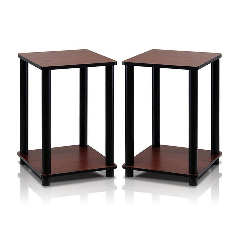 Set of 2 Wooden End Tables