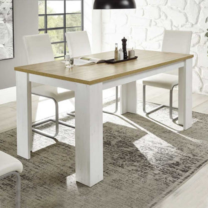 Shanell Solid Oak Dining Table