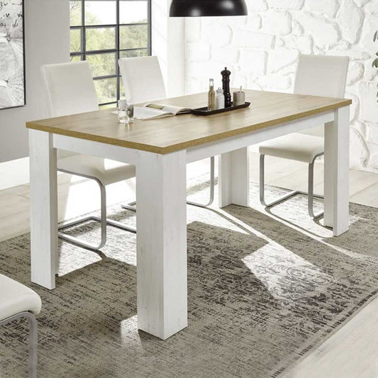 Shanell Solid Oak Dining Table