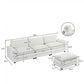 Shonn Modular Sofa with Additional Ottoman – Comfort, Style, and Versatility in One