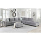 Simona Grey Velvet 8Pc Modular Sectional Sofa Set – Luxurious Comfort and Versatility