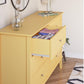Soderville 6 Drawer Dresser in Pink