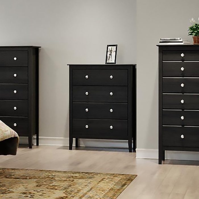 Adeptus Black 4 Drawer Chest