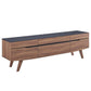 Tv stand in walnut gray
