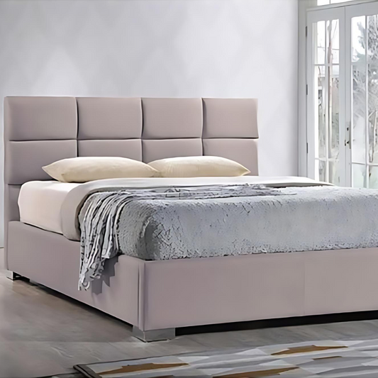 Fabric Upholstered Contemporary Platform