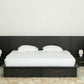 Modrest Manchester Contemporary Platform Dark Grey Bed with Two Nightstands