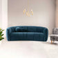 Curved tufted velvet sofa – Zavior Furniture