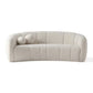 Curved tufted velvet sofa – Zavior Furniture