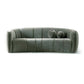 Curved tufted velvet sofa – Zavior Furniture