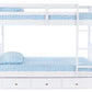 WHITE TWIN OVER TWIN BUNK BED | DISCOVERY WORLD FURNITURE | GIANCOLA | VIV + RAE