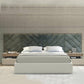 WallPanel Headboard Bed With Cross Lines Tufted