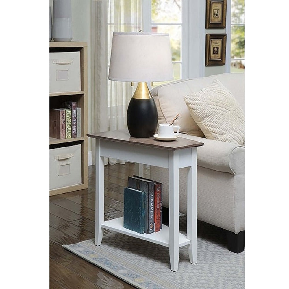 Wedge Style End Table