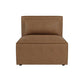 Zavior Furniture Faux Leather Sectional Sofa