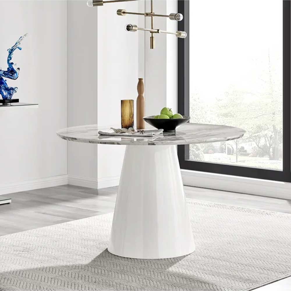 Zavior Furniture Pedestal Dining Table
