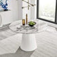 Zavior Furniture Pedestal Dining Table