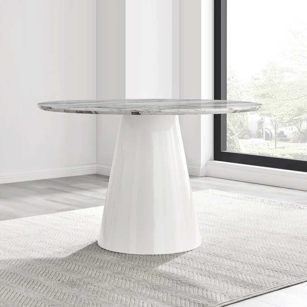 Zavior Furniture Pedestal Dining Table