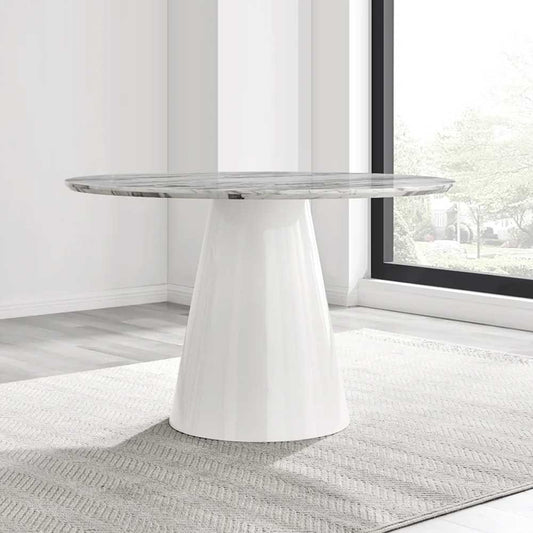 Zavior Furniture Pedestal Dining Table