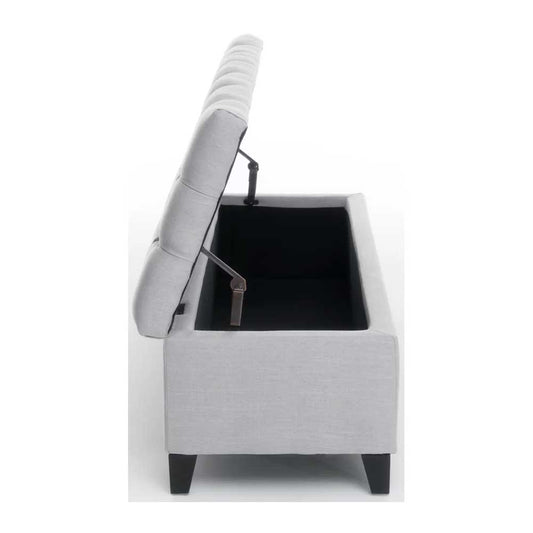 Zavior Furniture Upholstered Bench with Storage