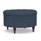 Zavior Tufted Round Storage Ottoman