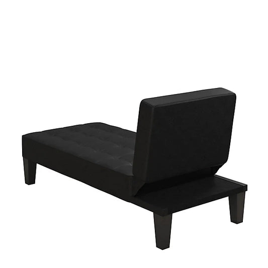 Zaviour Furniture Linen Chaise Lounge