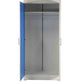 Aqua Splash 2 Door Wardrobe in White &amp; Blue Finish
