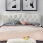 Simple Living Tessa Upholstered Queen Bed