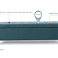 Mission Tufted Fabric Storage Ottoman Bench by Christopher Knight Home