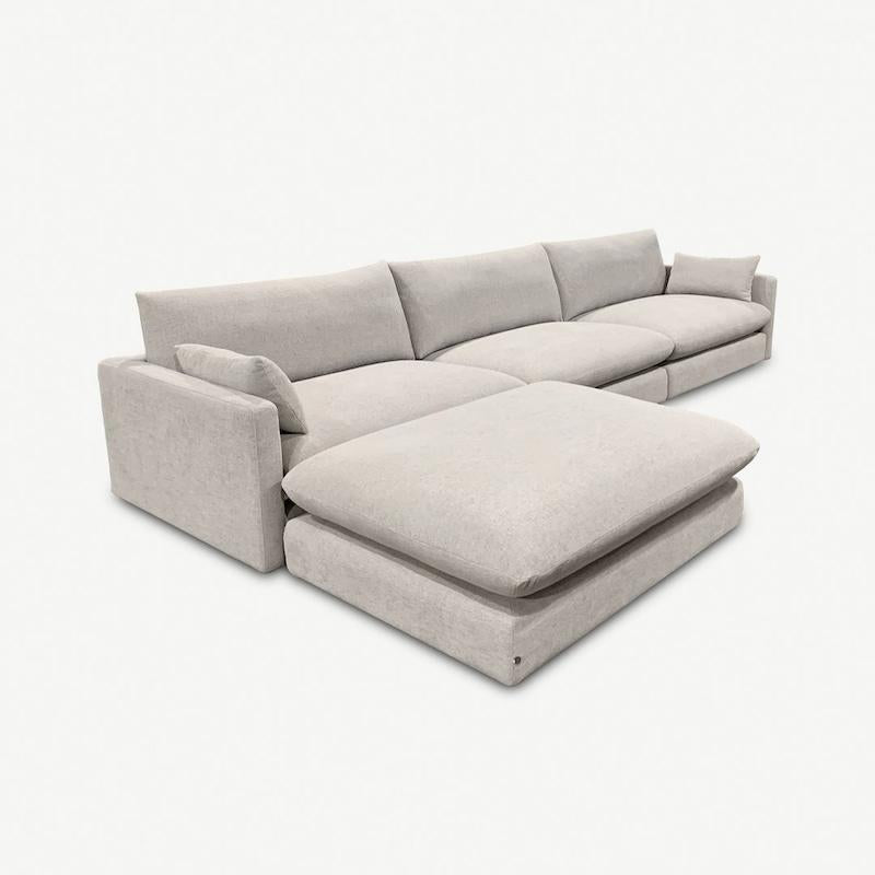Cuba Halston Corner Sofa - Stylish and Spacious Seating for Your Home