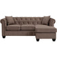 Luxury linen sofa with chaise Dubai