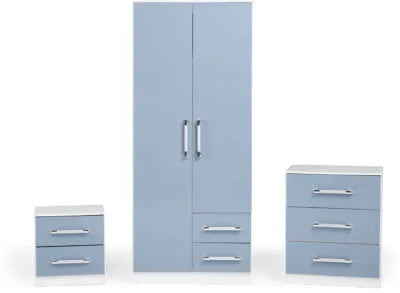 Jasper Blue Bedroom Set
