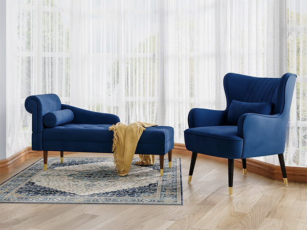 Left Armrest Chaise Lounge