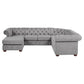 Knightsbridge Chesterfield U-Shaped Sectional Sofa in Dubai - Luxury Seating for Your Living Room