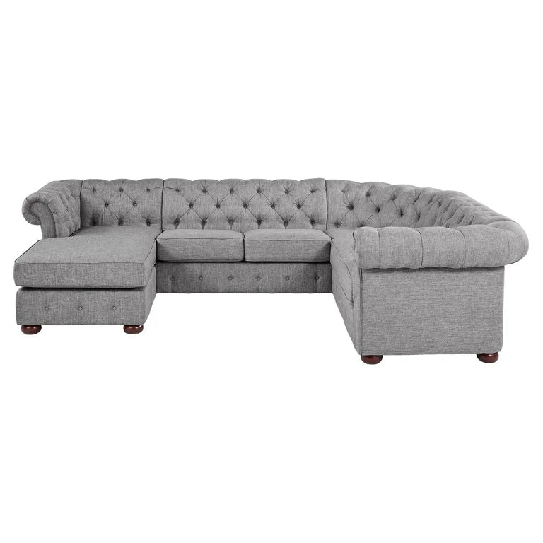 Knightsbridge Chesterfield U-Shaped Sectional Sofa in Dubai - Luxury Seating for Your Living Room