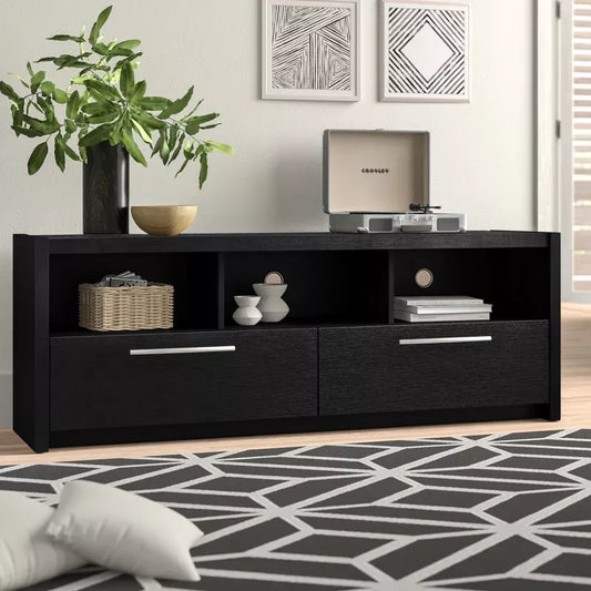 Modern 2 Drawer Plywood TV Stand – Zavior Furniture Dubai