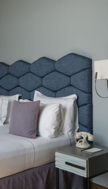 Custom Made Upholstered Wall panel bed