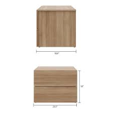 Fernon 2 Drawer Nightstand