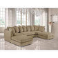 Zavior Furniture Upholstered Sectional Sofa