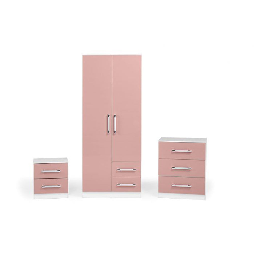 Jasper Pink Bedroom Set