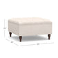 Tufted Square Ottoman