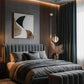 Channel Tufted Wall Panel Headboard Bed – Customizable Elegance for Any Space
