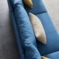 Wide Linen Symmetrical Modular Sofa in Velvet – Timeless Comfort Meets Modern Style