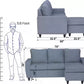Aves Reversible Modular Sectional Sofa – 5 Configurations for Maximum Comfort