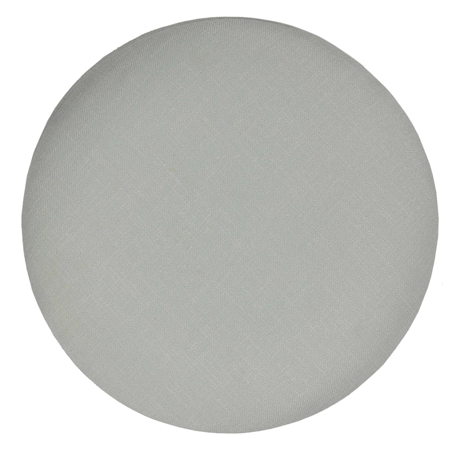 Round Linen Storage Ottoman