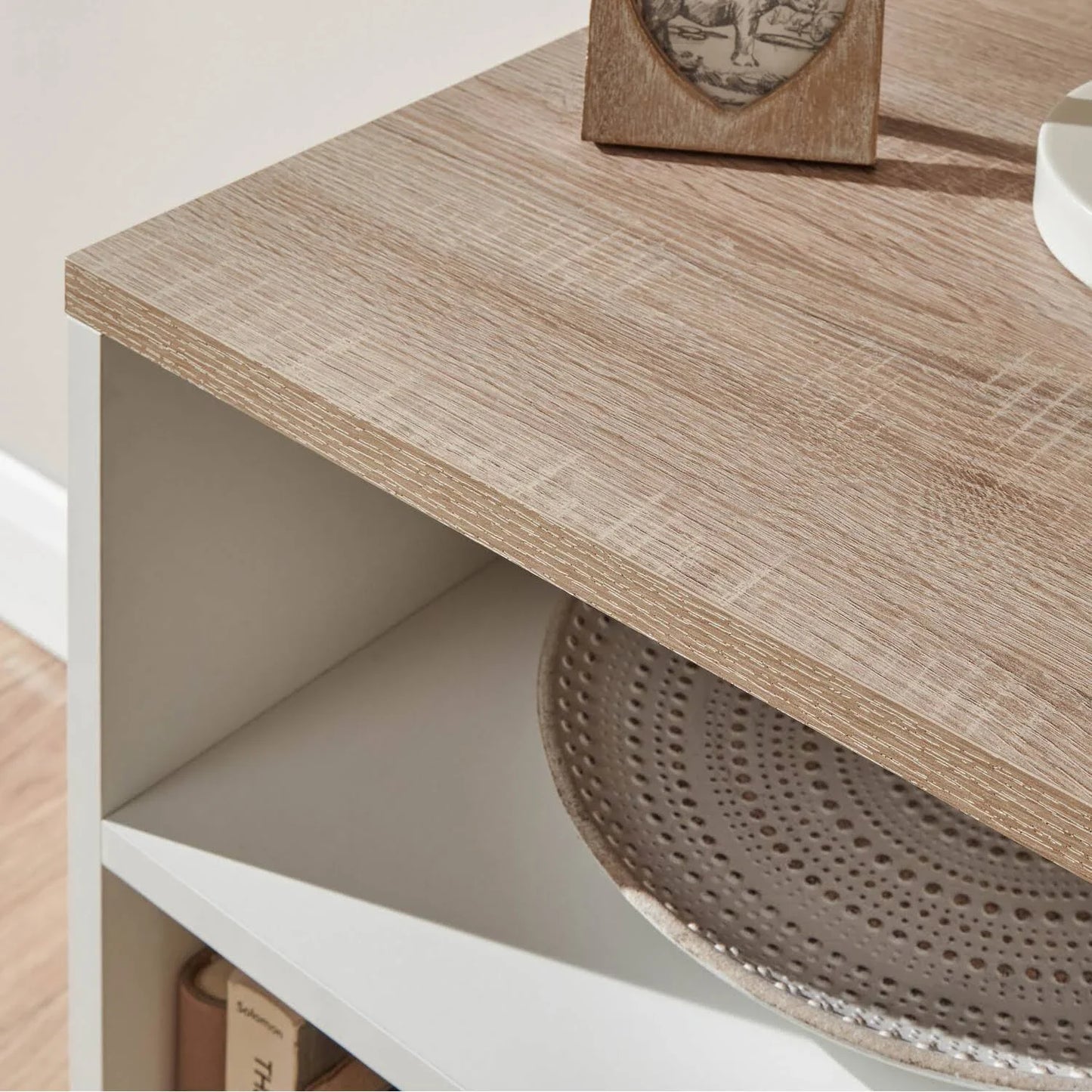 Modena White Side Table from Zaviour