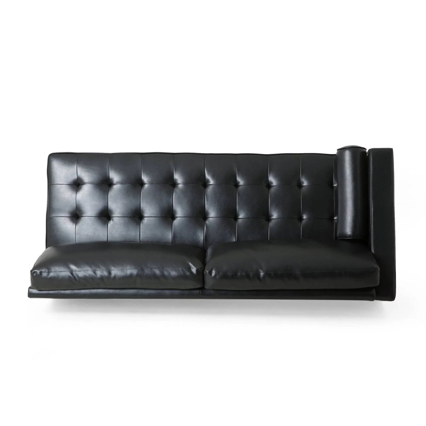 Stunning Contemporary Tufted Upholstered Chaise Sectional – 4-Piece Luxury for Your Living Room