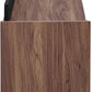 Tv stand in walnut black
