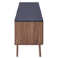 Tv stand in walnut gray