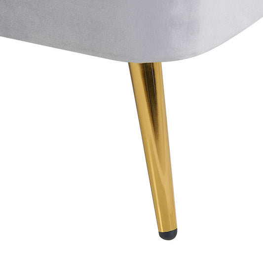 Bravich Velvet Upholstered Chaise Lounge