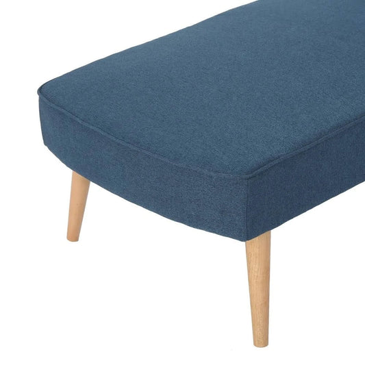 Carisia Mid Century Modern Fabric Chaise Lounge