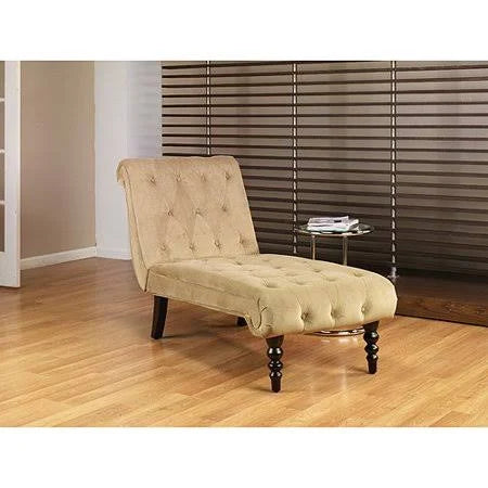 Curves Tufted Chaise Lounge